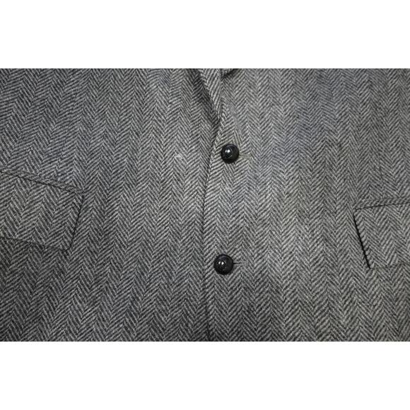 Christopher Hayes Tweed Wool Blazer Sports Jacket MADE IN USA Mens Sz 46 L - Picture 10 of 16